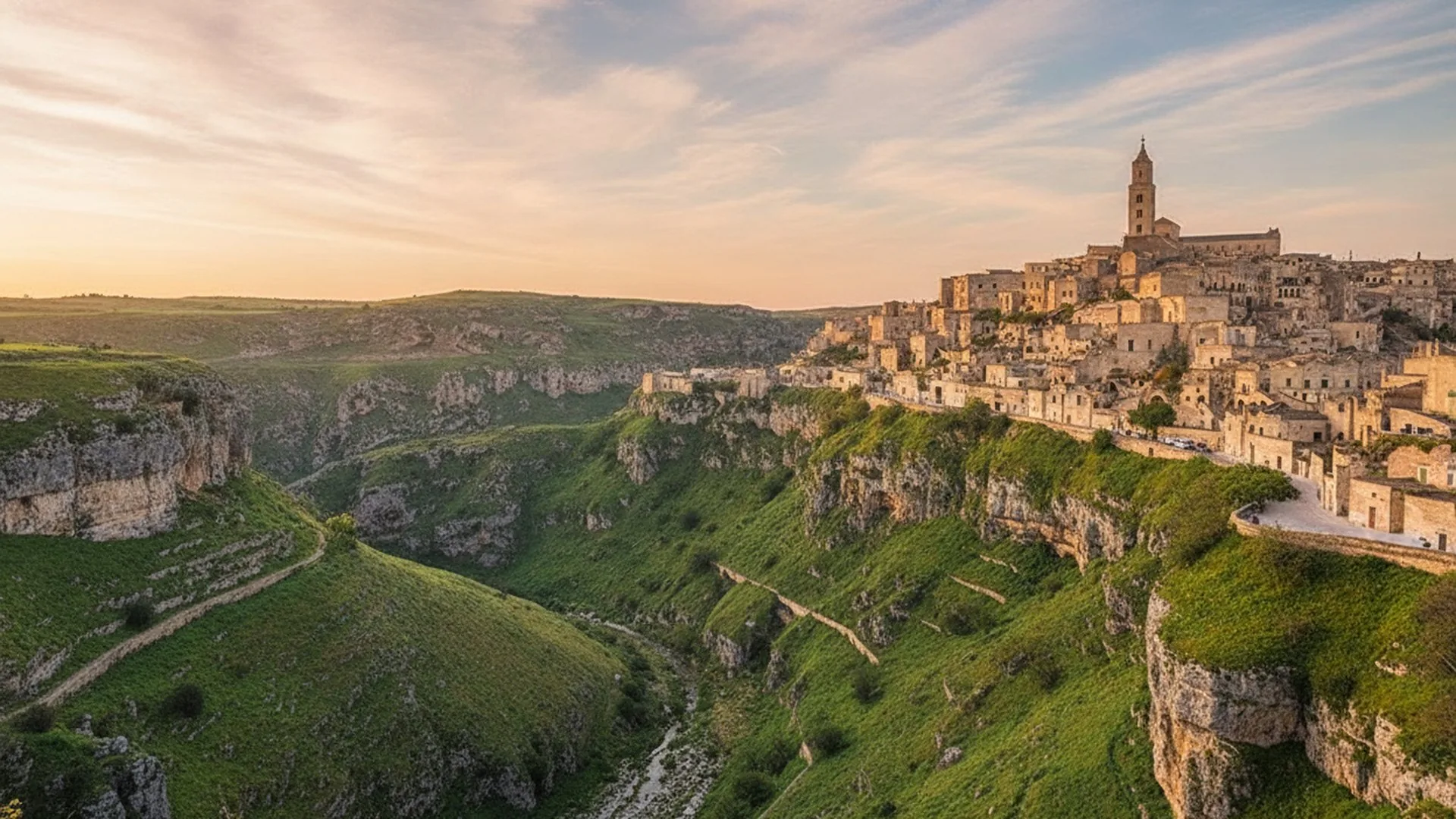Matera vista dalla Murgia